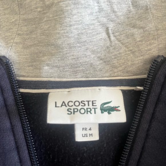 lacoste zip up hoodie - Picture 2 of 2